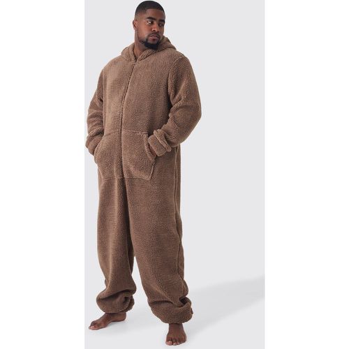 Grande taille - Onesie en polaire - XXXL - Boohooman - Modalova