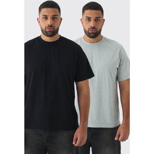 Grande taille - Lot de 2 t-shirts basiques - XXL - Boohooman - Modalova