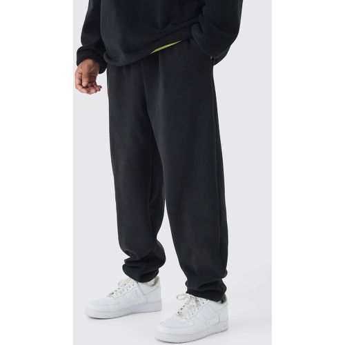 Jogging oversize en polaire à ceinture - S - Boohooman - Modalova