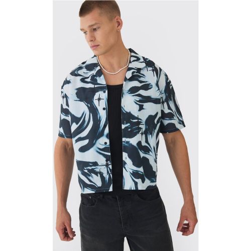 Chemise oversize à imprimé étoiles - M - Boohooman - Modalova