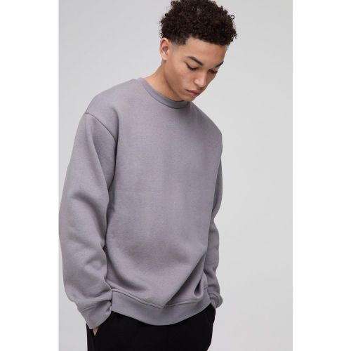 Sweat oversize basique à col ras du cou homme - S - Boohooman - Modalova