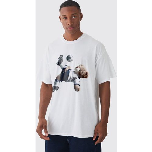 T-shirt oversize à imprimé Angleterre - M - Boohooman - Modalova