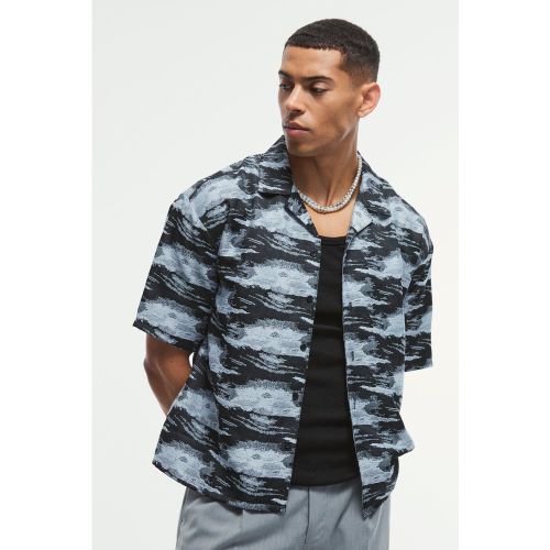 Chemise oversize à motif jacquard - S - Boohooman - Modalova