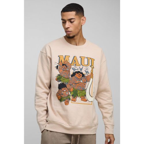 Sweat oversize à imprimé Disney Maui - S - Boohooman - Modalova