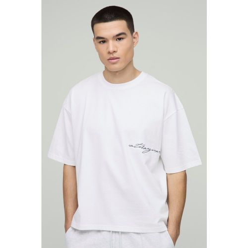 T-shirt oversize épais - S - Boohooman - Modalova