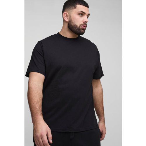 Grande taille - T-shirt large basique à col rond - XXXL - Boohooman - Modalova