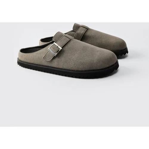 Mules à boucles et semelle contrastante - 41 - Boohooman - Modalova
