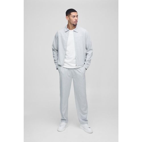 Pantalon slim à rayures fines - S - Boohooman - Modalova