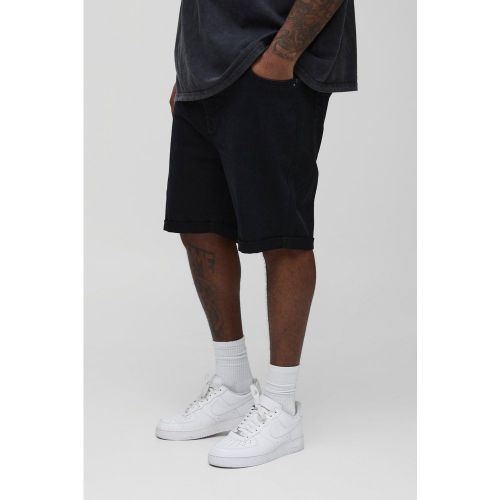 Grande taille - Short en jean stretch - 38 - Boohooman - Modalova