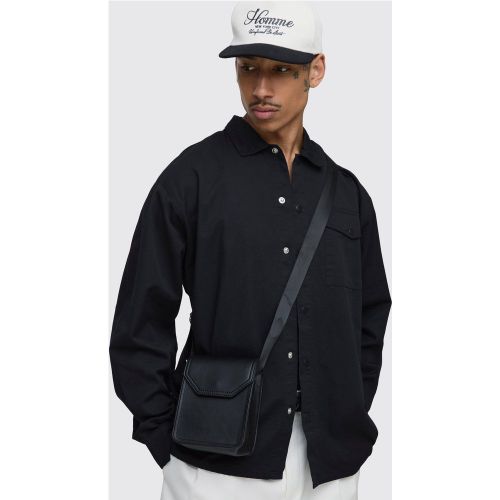 Sac à main à coutures contrastantes - ONE SIZE - Boohooman - Modalova