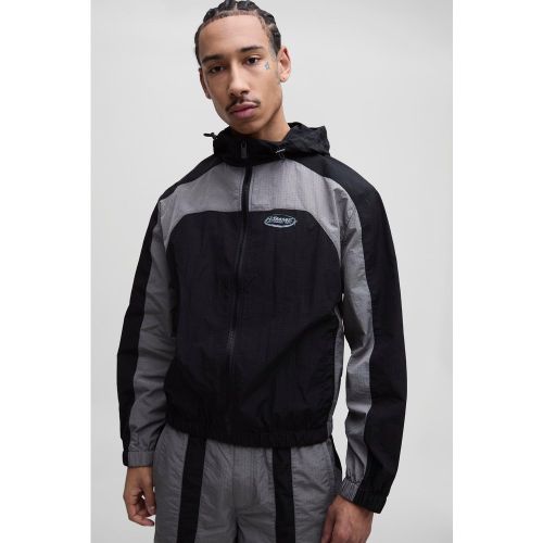 Sweat à capuche color block - S - Boohooman - Modalova