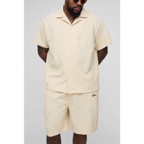Grande taille - Ensemble avec chemise et short - XXXL - Boohooman - Modalova