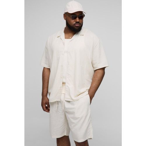 Grande taille - Ensemble oversize avec short - XXXL - Boohooman - Modalova