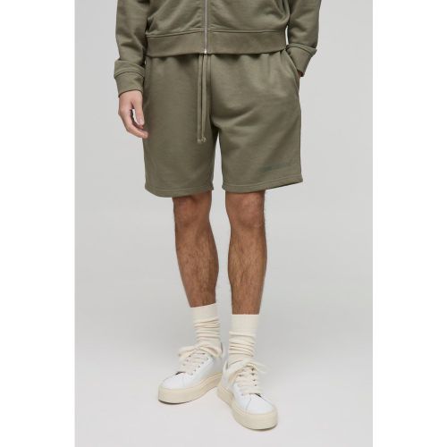 Short épais mi-long à imprimé Edizione - S - Boohooman - Modalova