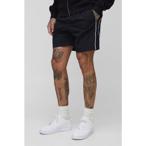 Tall - Short en nylon à surpiqûres - 2XL - Boohooman - Modalova