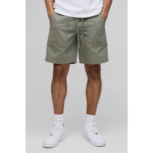 Short de tailleur à taille élastiquée - S - Boohooman - Modalova