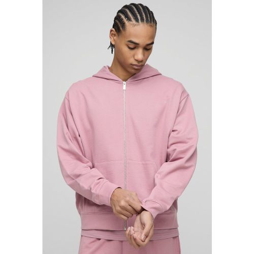 Sweat à capuche oversize basique homme - S - Boohooman - Modalova