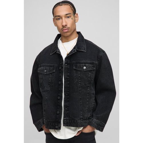 Veste en jean - S - Boohooman - Modalova