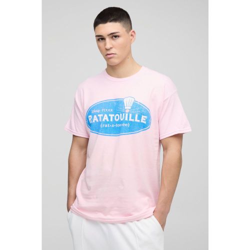 T-shirt oversize à imprimé Disney Pixar Ratatouille - S - Boohooman - Modalova