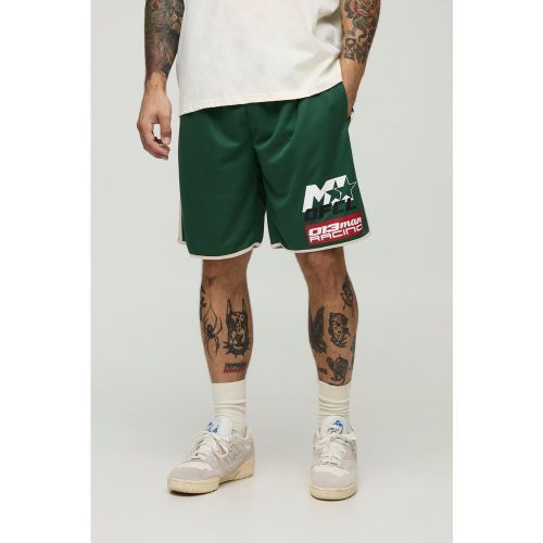 Short de basket mi-long en mesh - MAN - S - Boohooman - Modalova