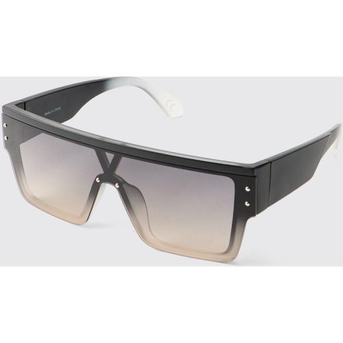 Lunettes de soleil blanches - ONE SIZE - Boohooman - Modalova