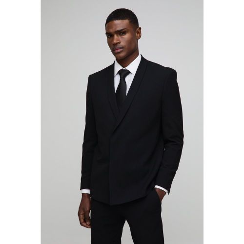Veste de costume droite asymétrique - 34 - Boohooman - Modalova