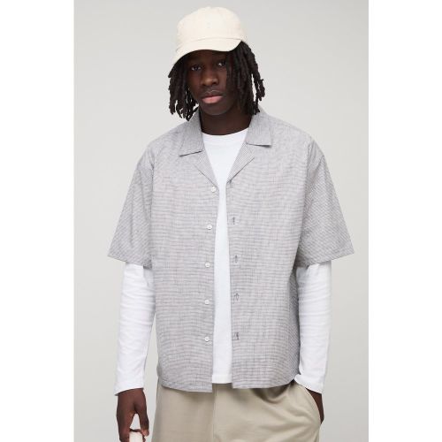 Chemise oversize à carreaux - S - Boohooman - Modalova
