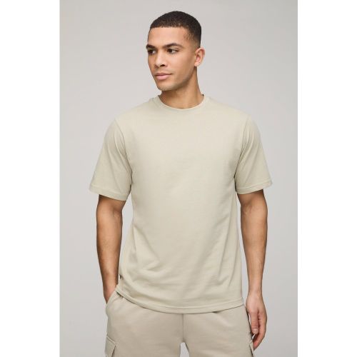 T-shirt basique à col ras du cou - S - Boohooman - Modalova
