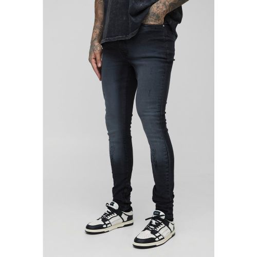 Tall - Jean super skinny déchiré - 30 - Boohooman - Modalova