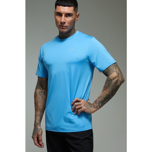 Tall - T-shirt de sport droit imprimé - MAN Active homme - 2XL - Boohooman - Modalova
