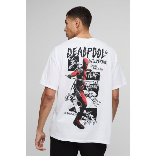 T-shirt oversize à imprimé Deadpool - S - Boohooman - Modalova