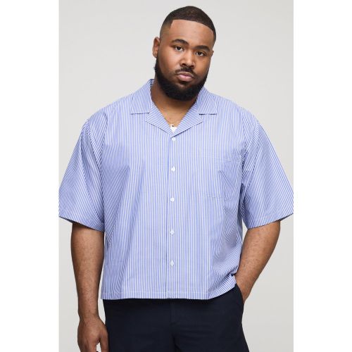 Grande taille - Chemise oversize à rayures - 2XL - Boohooman - Modalova