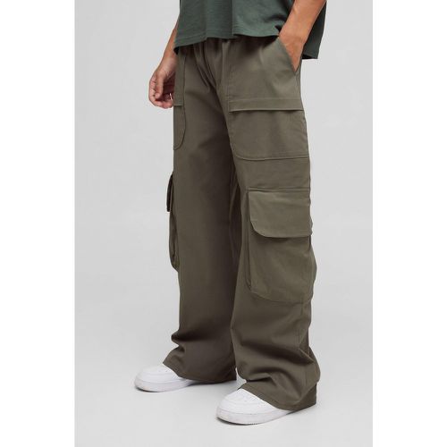 Pantalon cargo parachute - S - Boohooman - Modalova