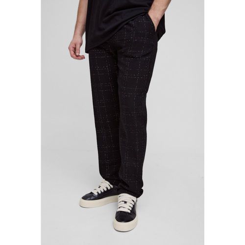 Tall - Pantalon fuselé à ceinture - S - Boohooman - Modalova