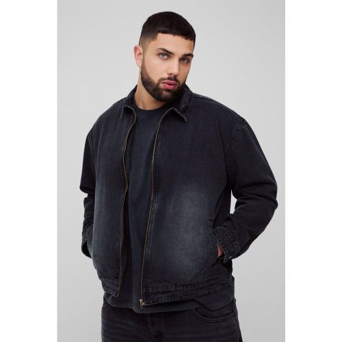 Grande taille - Surchemise délavée - XXXL - Boohooman - Modalova