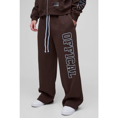 Jogging oversize - Official - S - Boohooman - Modalova