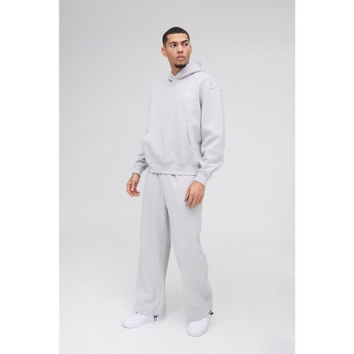 Survêtement oversize avec sweat à capuche et pantalon de survêtement large - S - Boohooman - Modalova