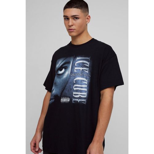 T-Shirt Oversize Imprimé Ice Cube - M - boohoo - Modalova