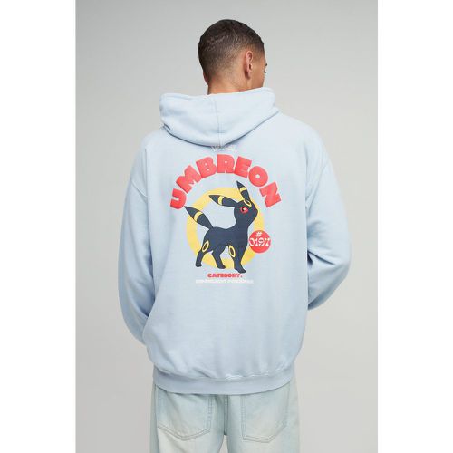 Sweat à capuche oversize délavé à imprimé Pokémon homme - S - Boohooman - Modalova