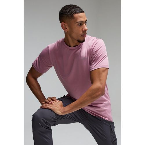 T-shirt de sport droit imprimé - MAN Active homme - S - Boohooman - Modalova