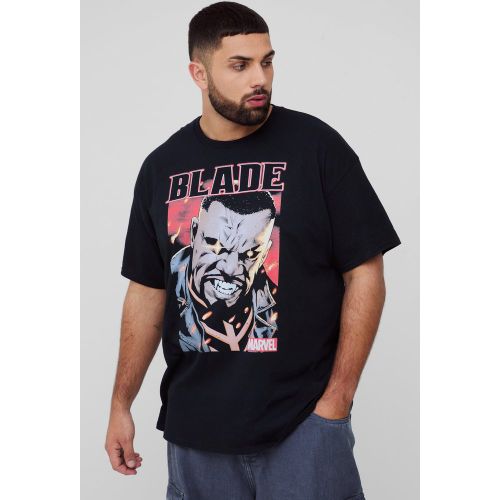 Grande taille - T-shirt oversize imprimé à imprimé Blade - XXL - Boohooman - Modalova