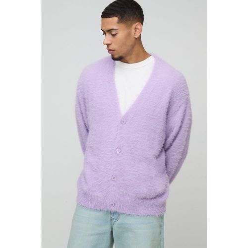 Cardigan oversize en maille - S - Boohooman - Modalova