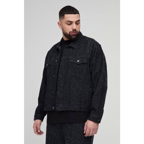 Grande taille - Veste oversize en jean homme - XXXL - Boohooman - Modalova