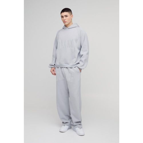 Survêtement oversize avec sweat à capuche et jogging - S - Boohooman - Modalova