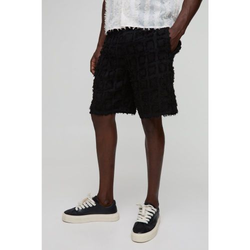 Short texturé élastiqué - S - Boohooman - Modalova