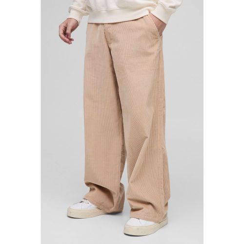 Pantalon baggy en velours côtelé - S - Boohooman - Modalova