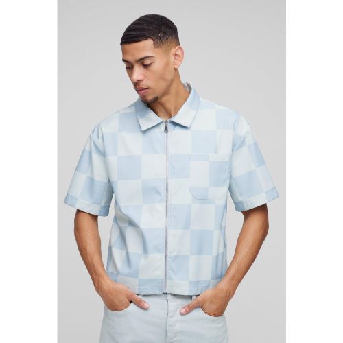 Chemise oversize à carreaux - S - Boohooman - Modalova