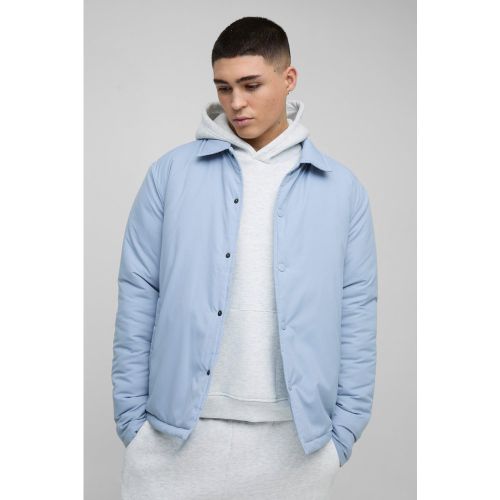 Veste droite en nylon homme - S - Boohooman - Modalova