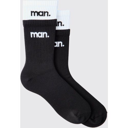 Chaussettes hautes - MAN - ONE SIZE - Boohooman - Modalova
