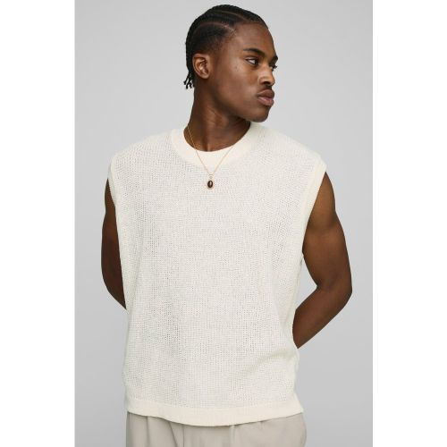 Débardeur oversize côtelé - S - Boohooman - Modalova